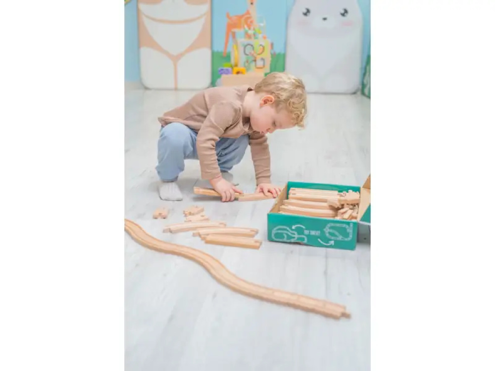 Wooden train