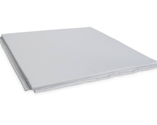 Light grey mattress for white hideaway house