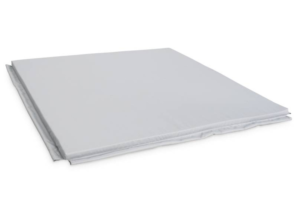 Light grey mattress for white hideaway house