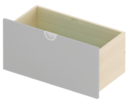 Cubo ACCESSORIES SHELVES AND DRAWERS grey wide tall 1 pc.