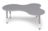 Butterfly island table ? grey
