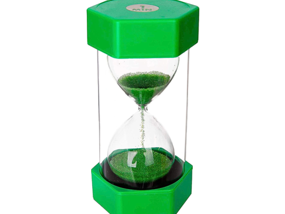 Sand Timer – 1 Min.  Green