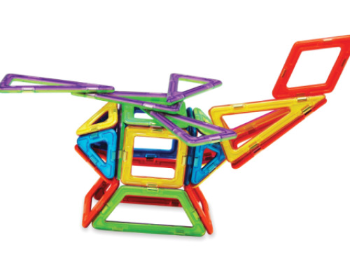 Neopuzzle windows. Magnetic bricks