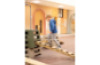 Wooden climbing ladder
