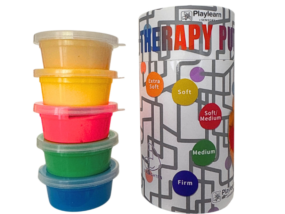 Therapy putty ( 5 Colours – 5 Strengths )