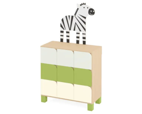 Jungle with legs - Cabinet with compartments