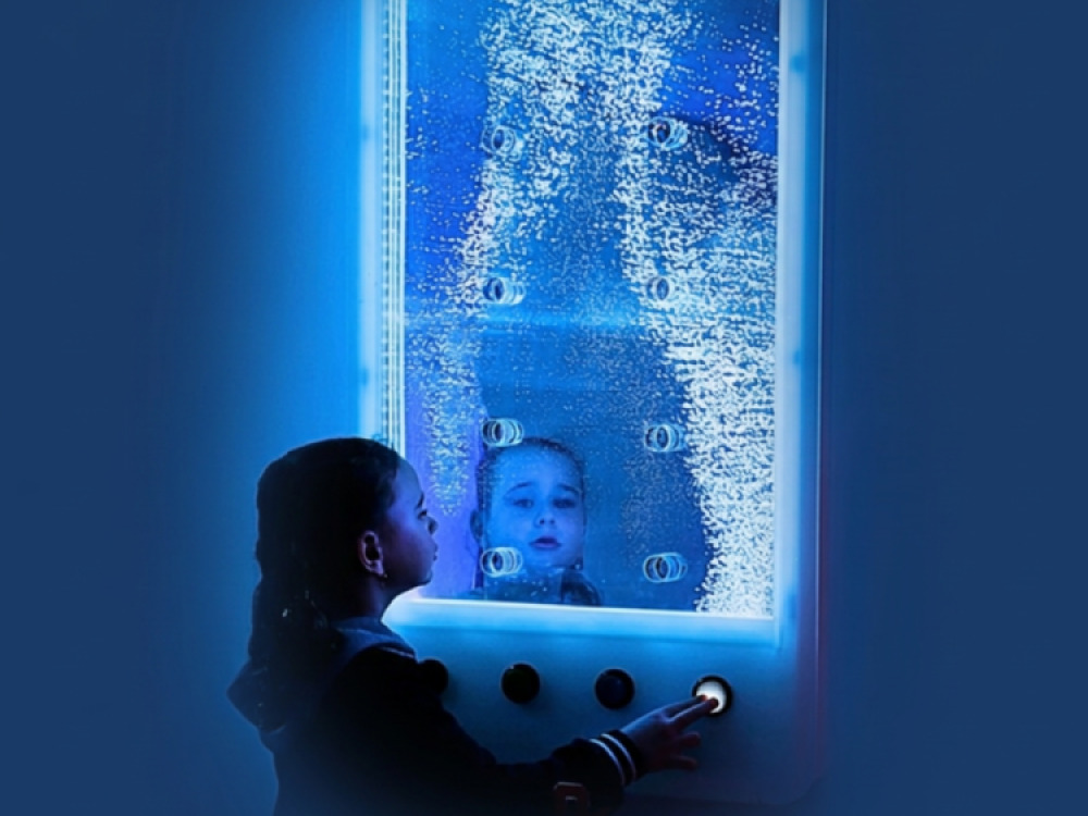 Interactive Bubble Wall