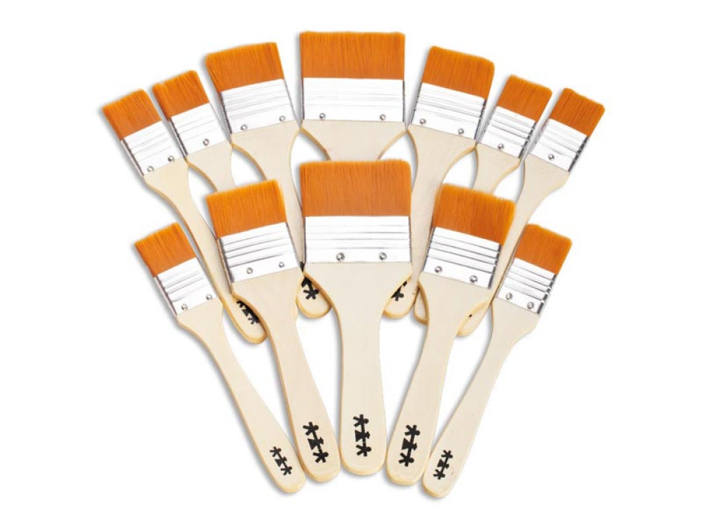 Brushes flat Mix