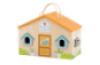 Vet. Wooden house with accessories