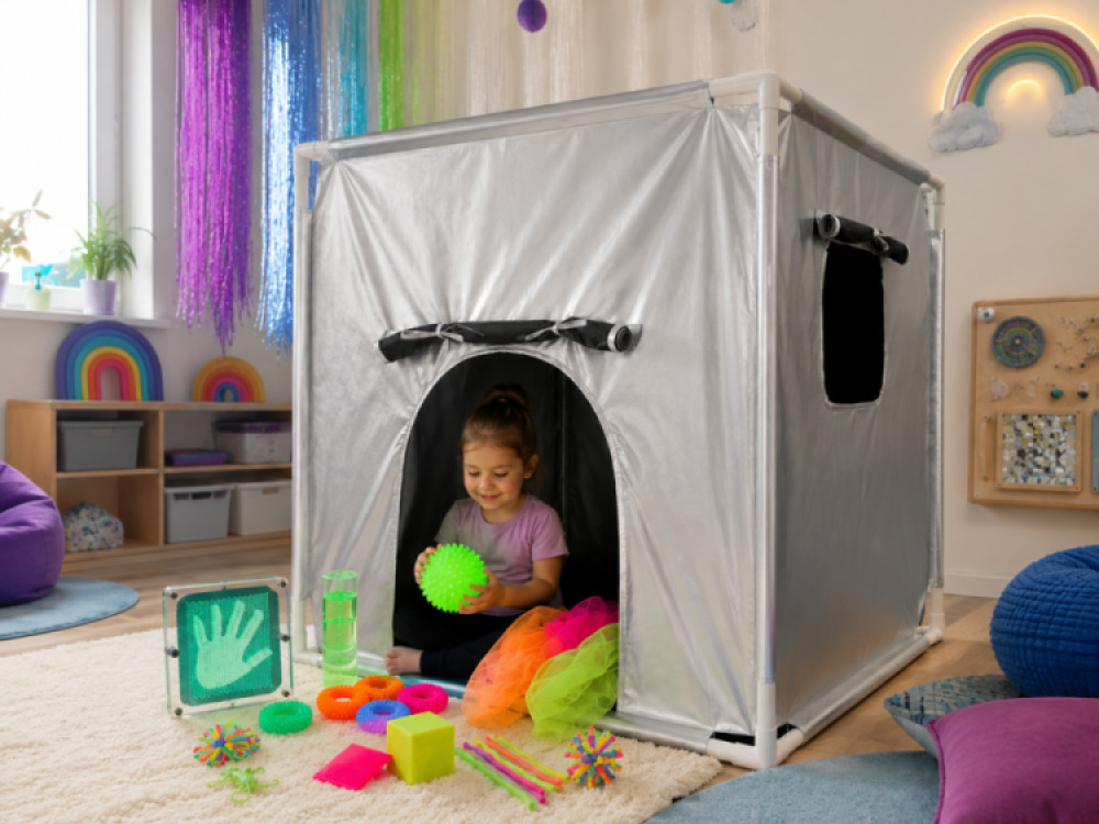 1m x 1m Dark Den Tent