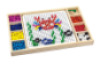 Create pattern with bead and ludo
