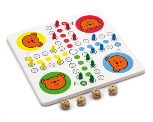 Create pattern with bead and ludo