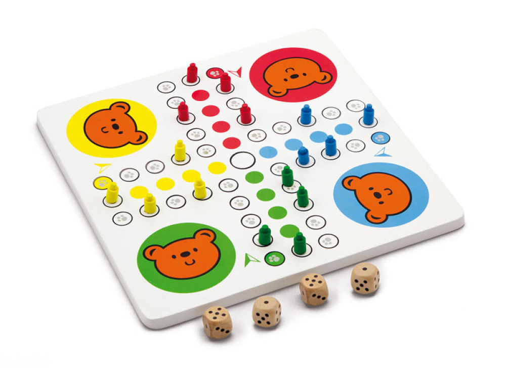 Create pattern with bead and ludo