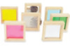 Wooden blocks with windows