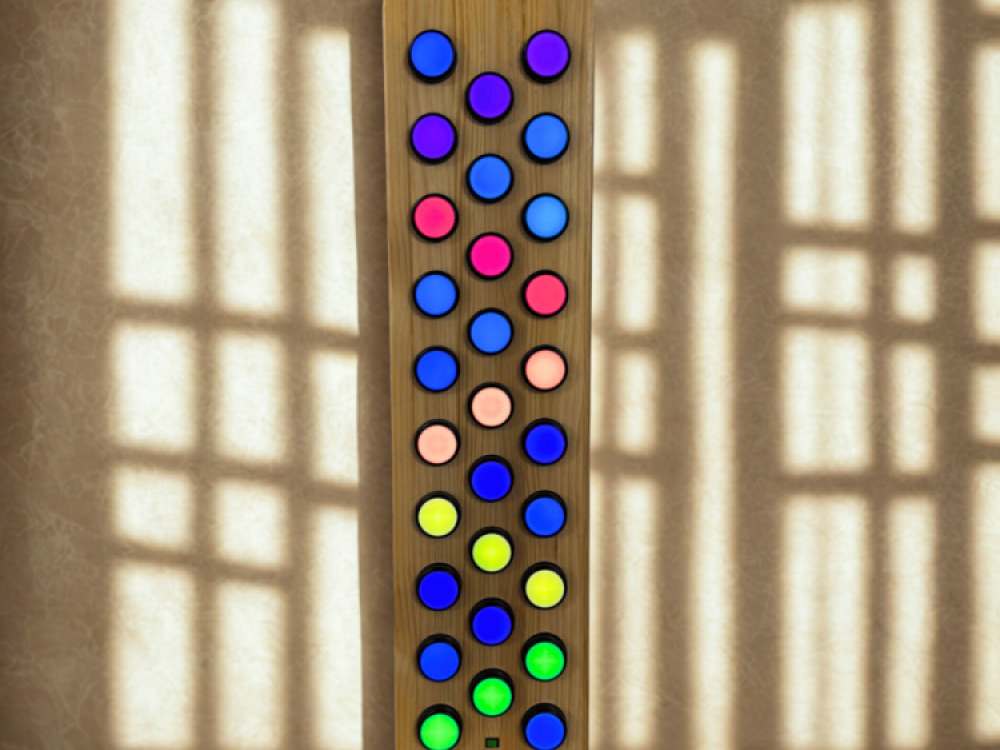 Rotating Colour Spectrum Light Panel