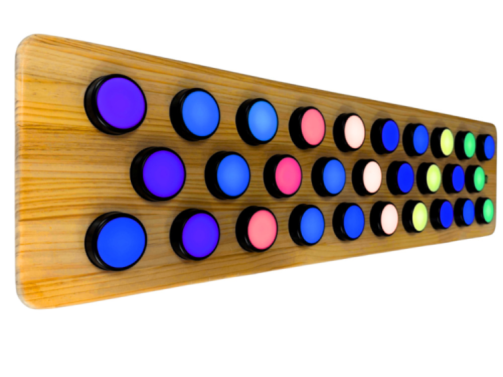 Rotating Colour Spectrum Light Panel