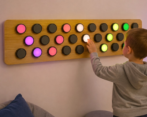 Rotating Colour Spectrum Light Panel