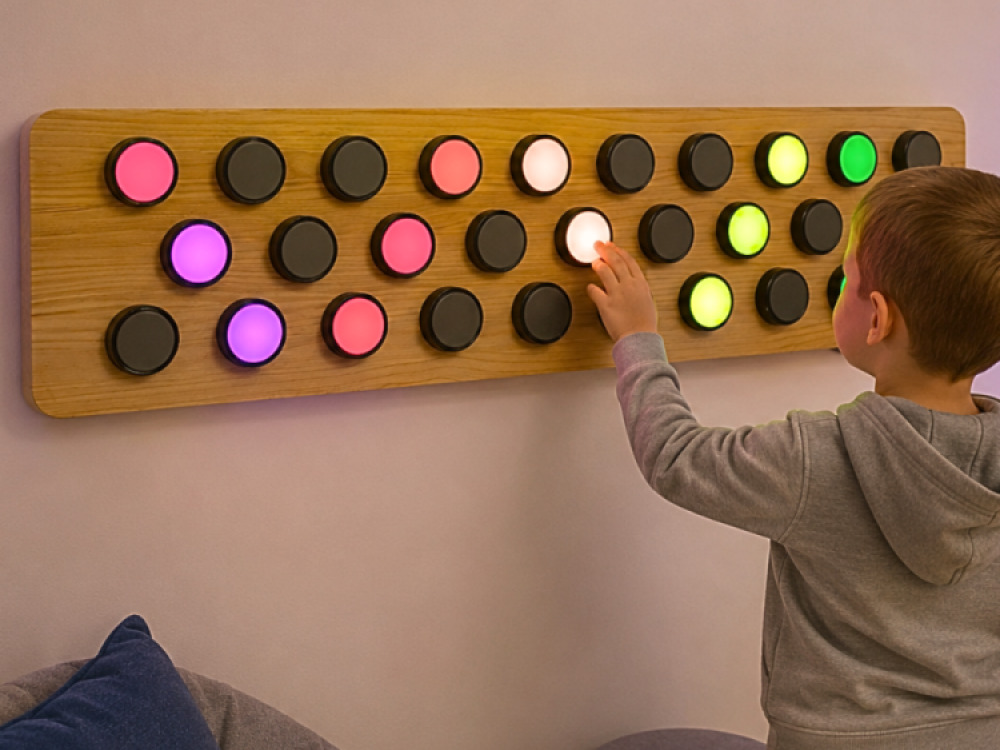 Rotating Colour Spectrum Light Panel