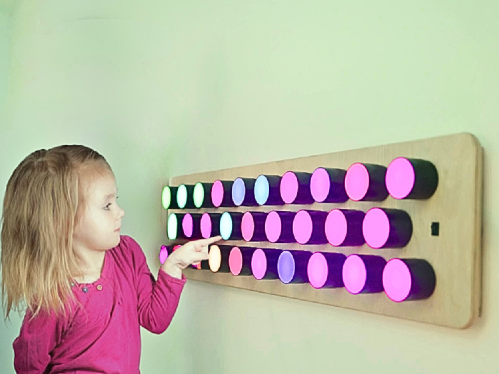 Rotating Colour Spectrum Light Panel