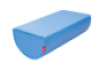 Wide half-roll blue. Foam shape