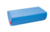 Wide half-roll blue. Foam shape
