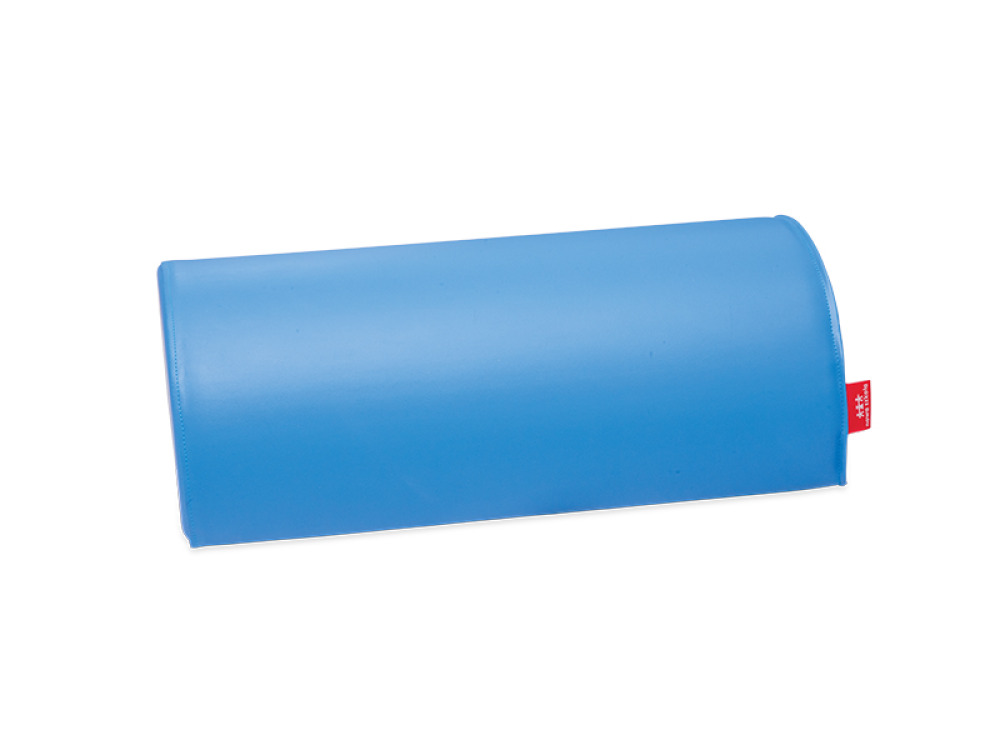 Wide half-roll blue. Foam shape