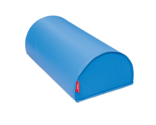 Wide half-roll blue. Foam shape