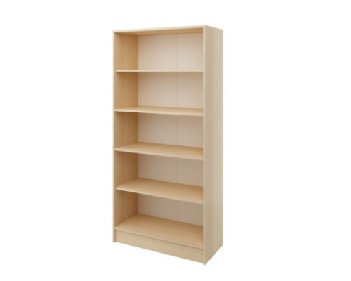 PRIMA FEATURES Unit with shelves birch