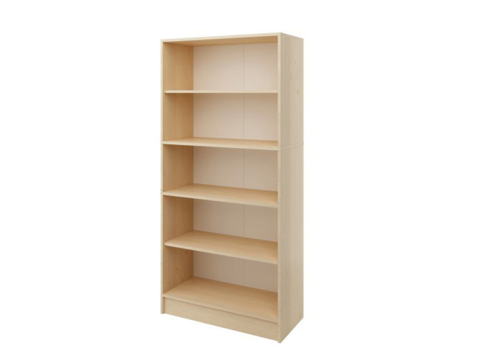 PRIMA FEATURES Unit with shelves birch
