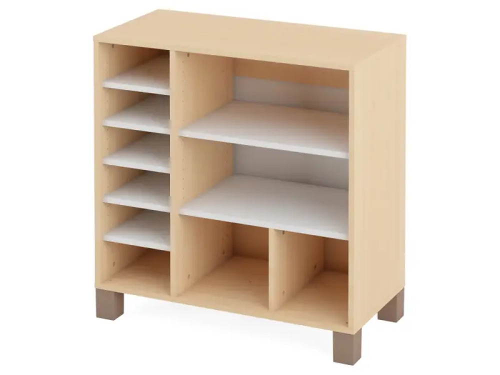 Large cabinet with shelves. White. Fresh Collection