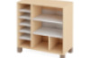Large cabinet with shelves. White. Fresh Collection
