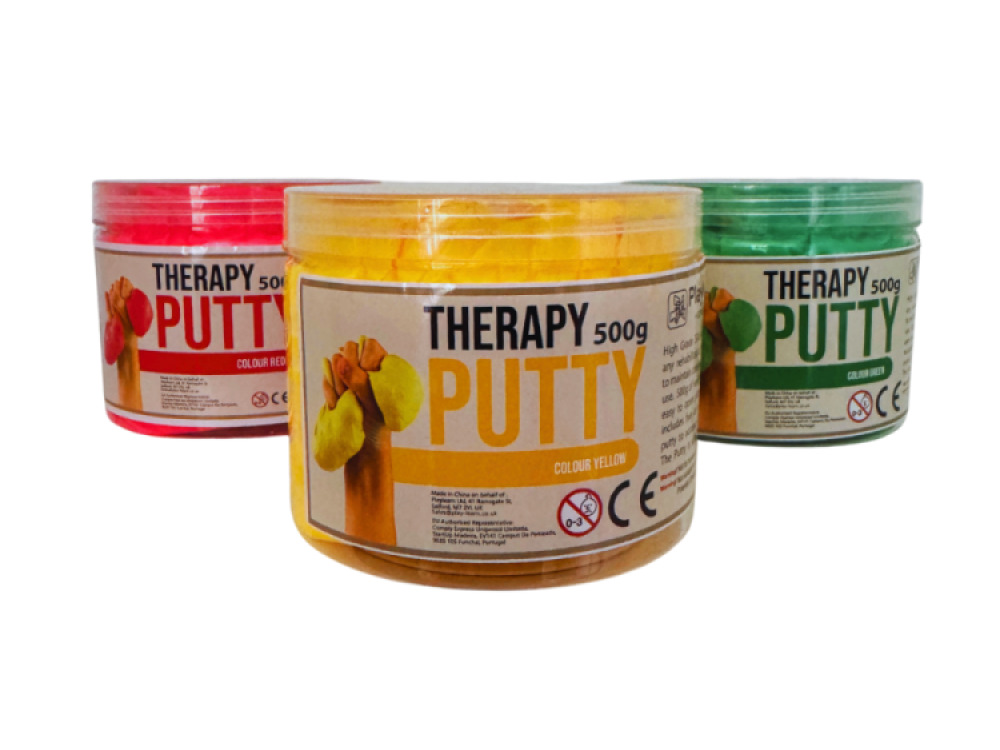 500g Therapy Putty : Yellow / Soft