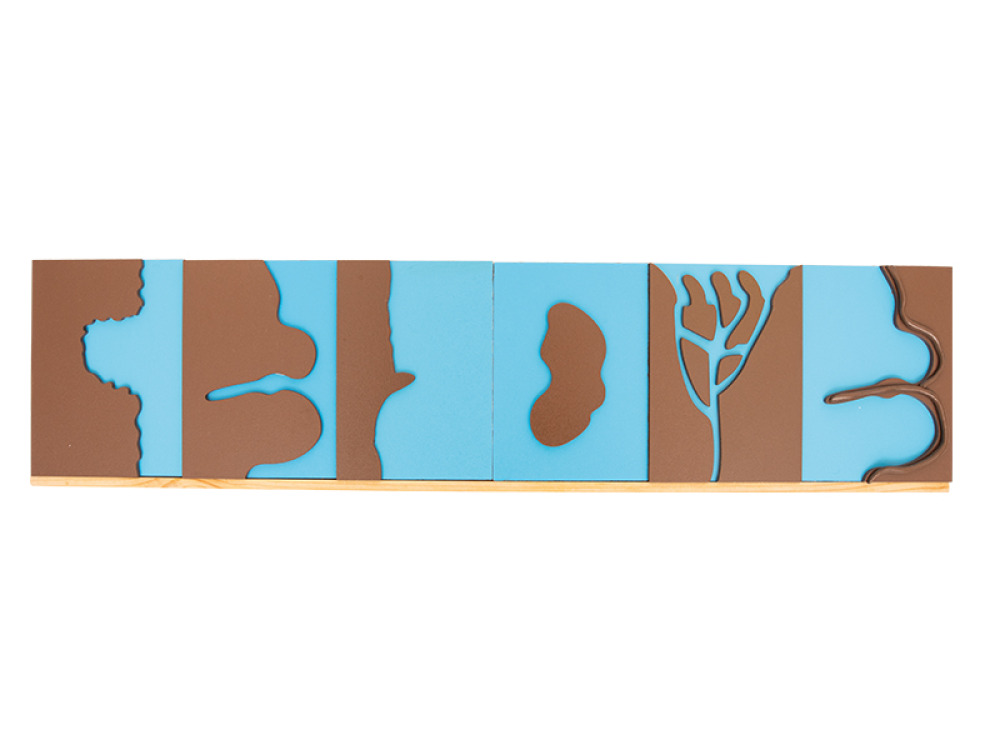 Boards for the landforms