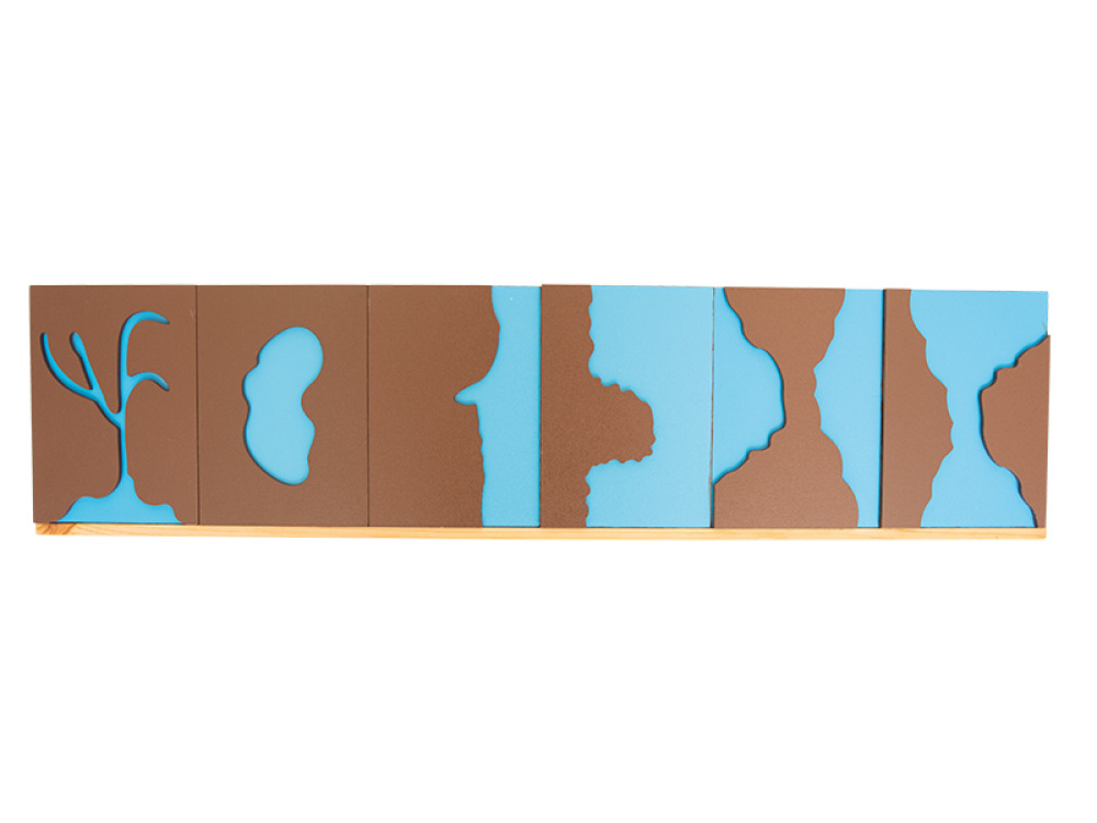 Boards for the landforms