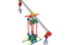 Levers and pulleys. K'nex construction blocks