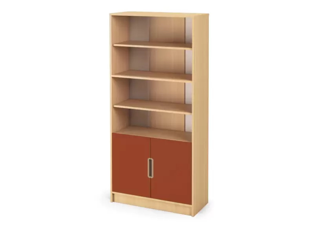Tall Cabinet 92 with doors - Type D - Brick