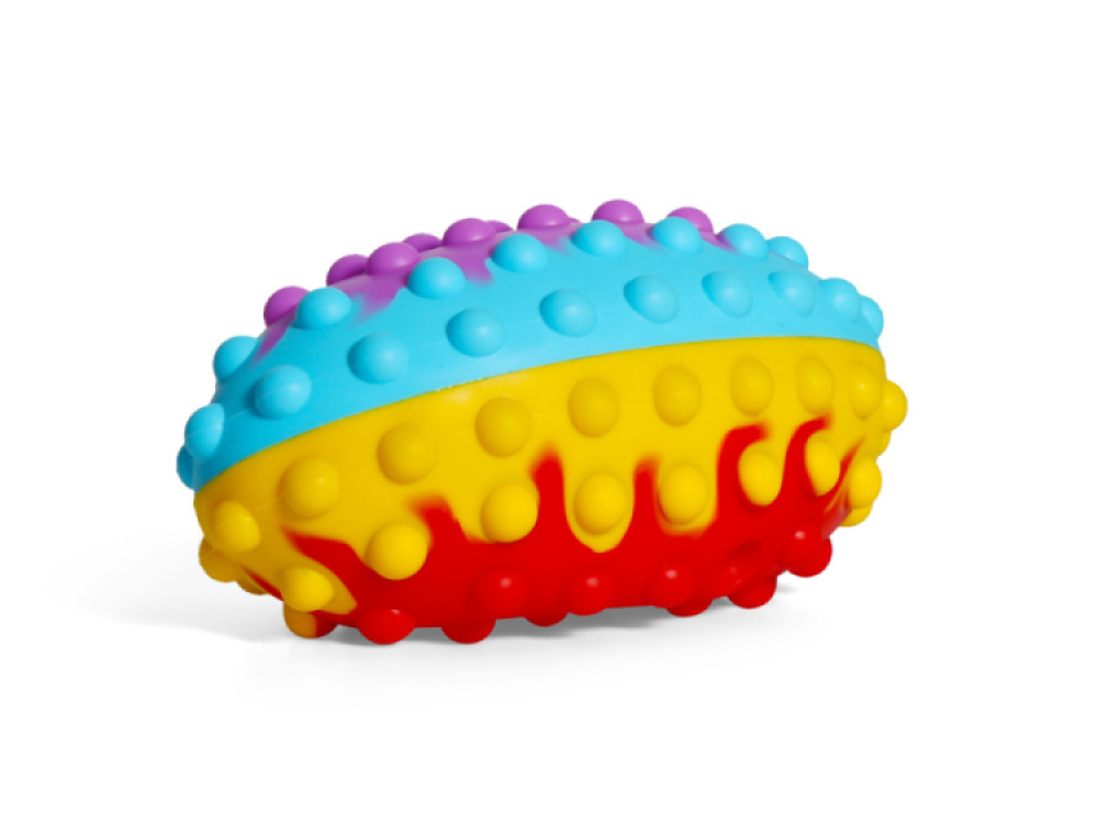Sensory Rugby Shaped Pop It Ball