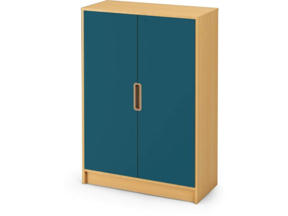 Storage Unit 92 with shelves and doors - Emerald blue - XL