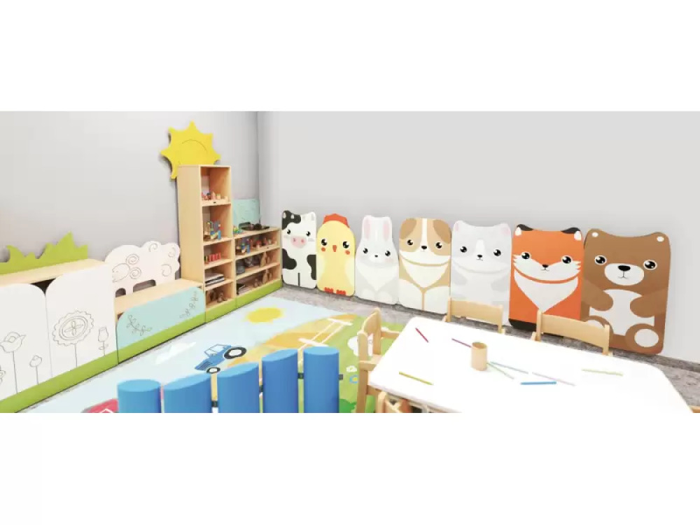 Animal wall panels - Set
