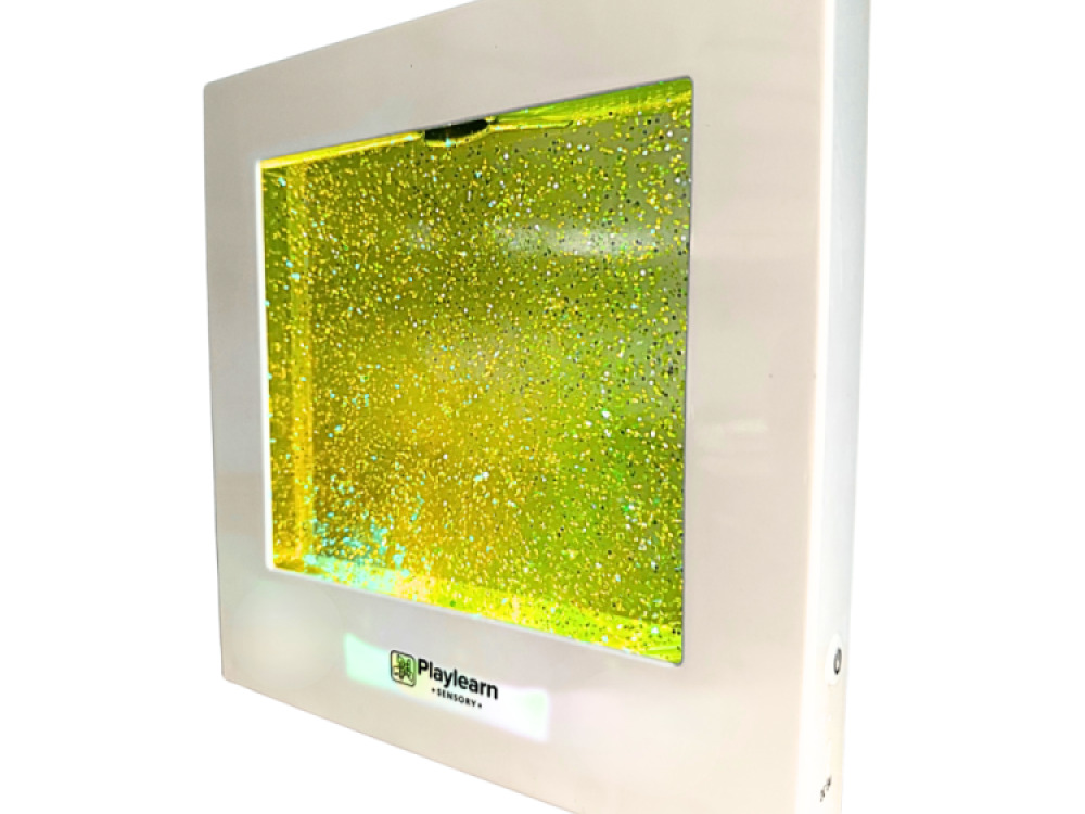 Glitter filled Square