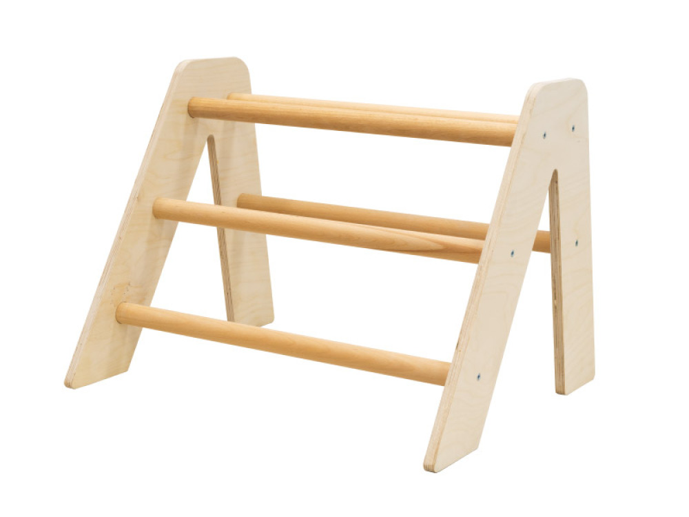 Roller platform ladder