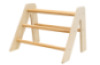 Roller platform ladder
