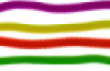 Stretchy Textured Elastic Fidget Snakes (Pack of 6)