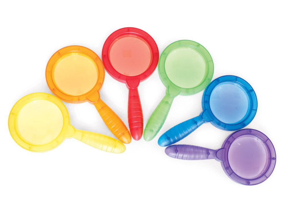 Big magnifying glasses
