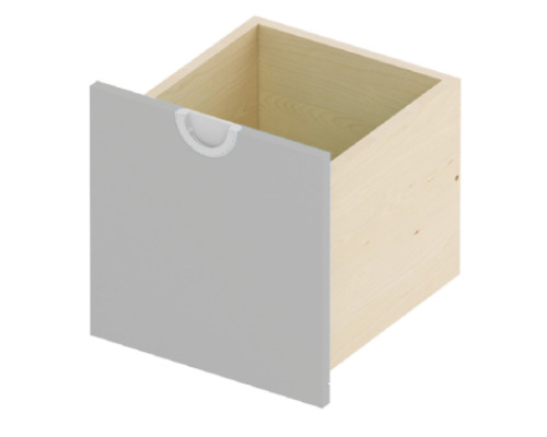 Cubo ACCESSORIES SHELVES AND DRAWERS grey narrow tall 1 pc.
