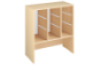 Storage Unit L for trays and container - Beech