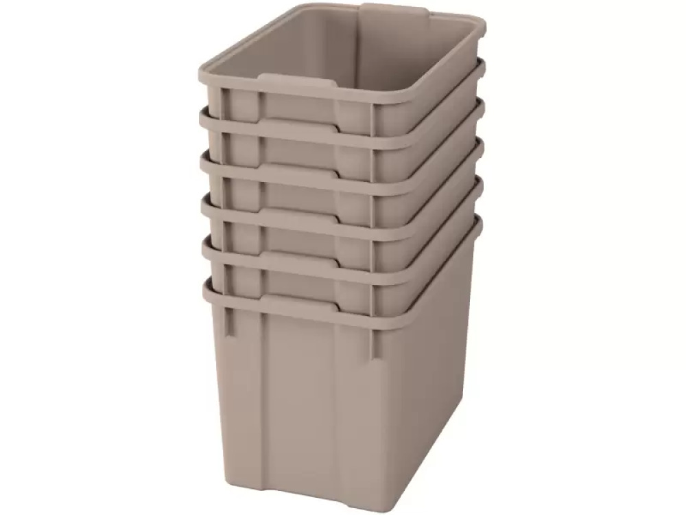 Extra large plastics containters - eco baige - 06
