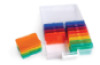 Set of transparent boxes