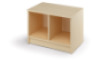 Cubo cabinet 2 for plastic containers. Birch