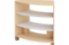 Large semi-circular cabinet. White. Fresh Collection